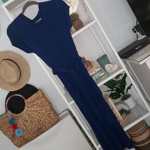 Women's Blue Sweater Dress